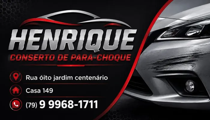 Concerto para choque de carro é aliamento 