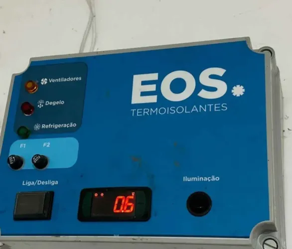 Câmara fria, piso concreto!