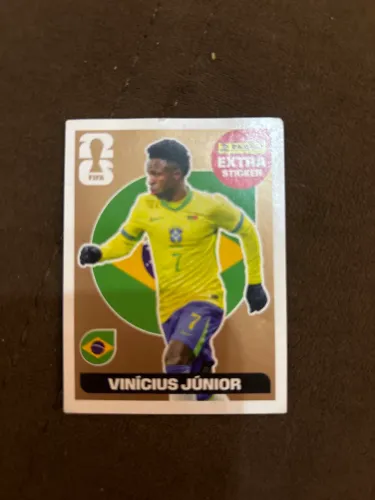 Figurinha da Copa Vini Jr Legends Bronze