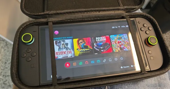 Nintendo Switch 2 com Mario Kart