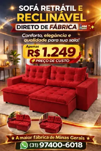 Sofá promoção