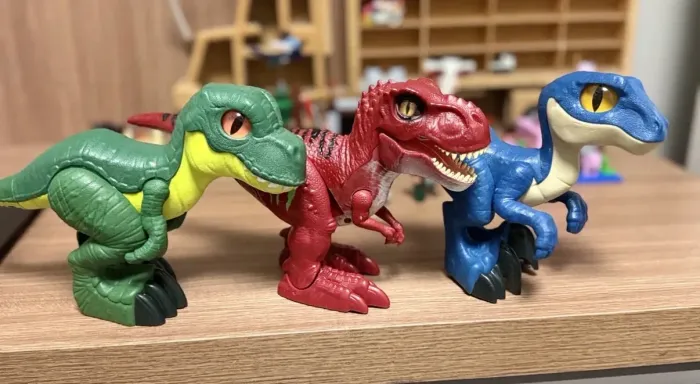 3 Dinossauros Imaginex 