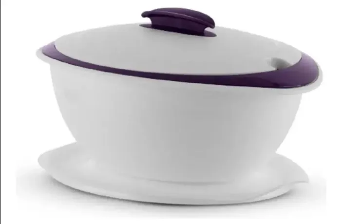 Tupperware Linha Servir Tigela Thermo 2,5l Berinjela
