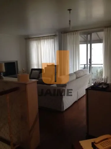 Cobertura 4 dorms 3 vagas na Rua Apinajés, Perdizes janelão piso-teto