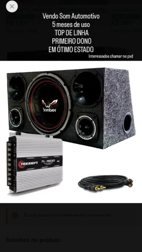 Caixa Trio Sub Bomber Bicho Papão + Modulo Taramps Tl 1500