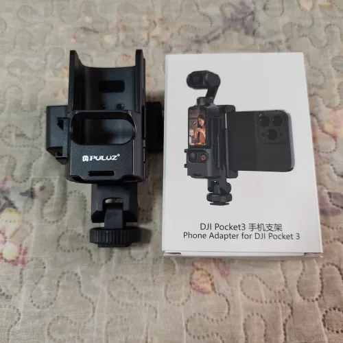Suporte para Osmo Pocket 3 em alumínio p/ Celular e Luz de preenchimento Novo na caixa