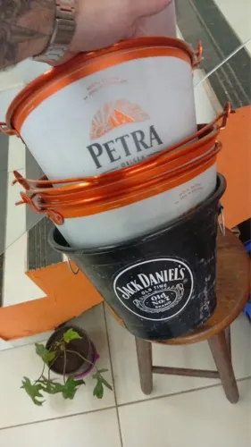 Baldinhos de cerveja personalizados