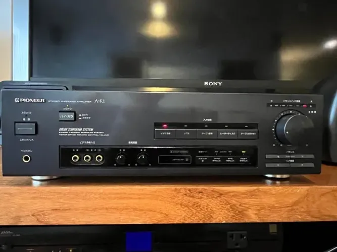 Pioneer A-K1 - Stereo Dolby Surround Amplifier (Made in Japan) Impecável Novo