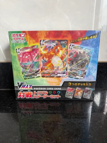Box Charizard, Blastoise e Venusaur Vmax