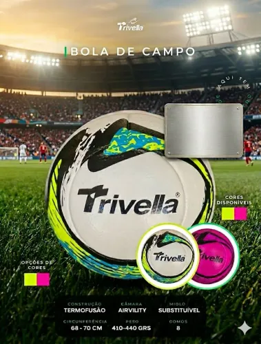 Bola futebol de campo oficial