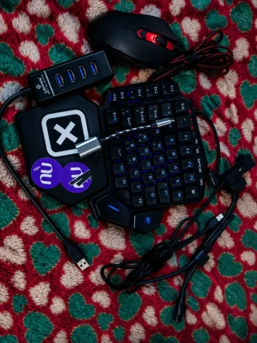 ? Kit Gamer Completo - Teclado + Mouse + Hub USB 4 Portas