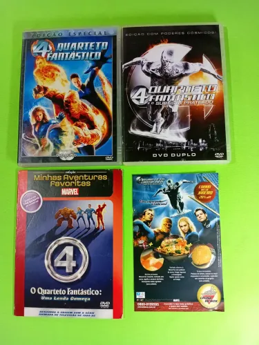 Dvds Quarteto Fantástico