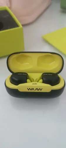 Fone Bluetooth TWS Waaw by Alok move 200 novíssimo