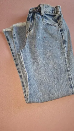 Calça jeans feminina infantil