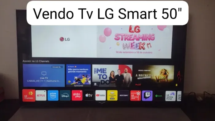 tv lg smart 50"