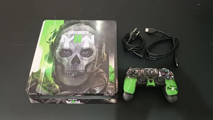 Ps4 Slim - PlayStation 4 Slim 500GB - Customizado COD Modern Warfare II