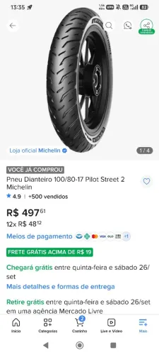Pneu Michelin 