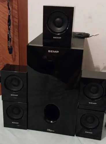 Hometheater Semp 5 caixas de som + Subwoofer Somente