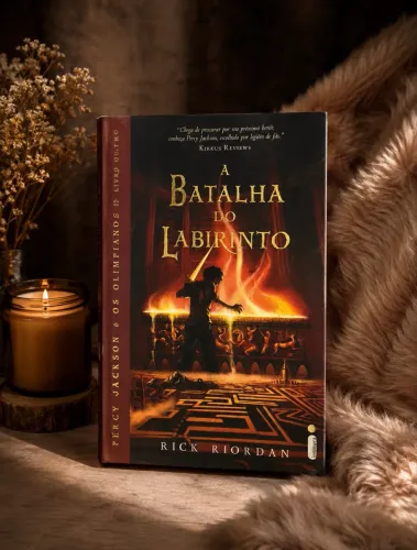 livro percy jackson a batalha do labirinto