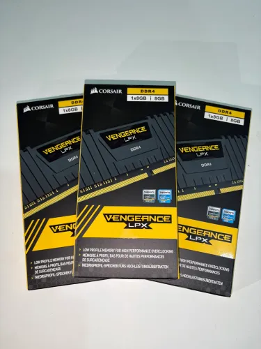 Memória RAM Corsair Vengeance LPX 8GB DDR4 3200MHz CL16 Lacrada