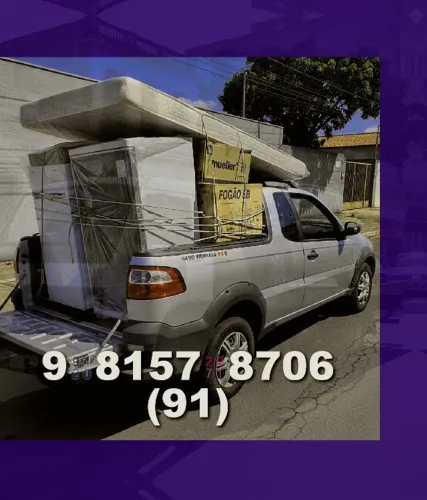 frete! sua mudança segura e rápida! aproveite nosso serviço de transporte!