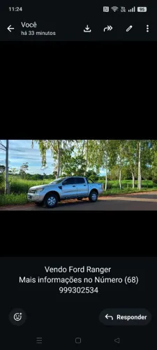 Ford Ranger XL 2.2 4X4 CD Diesel Mec. 2014