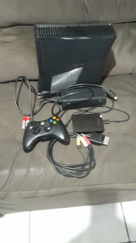 Xbox 360 Usado Destravado+1controle+1Hd Externo com vários jogos