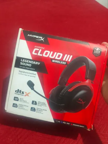 Headset hyperx cloud III wireless