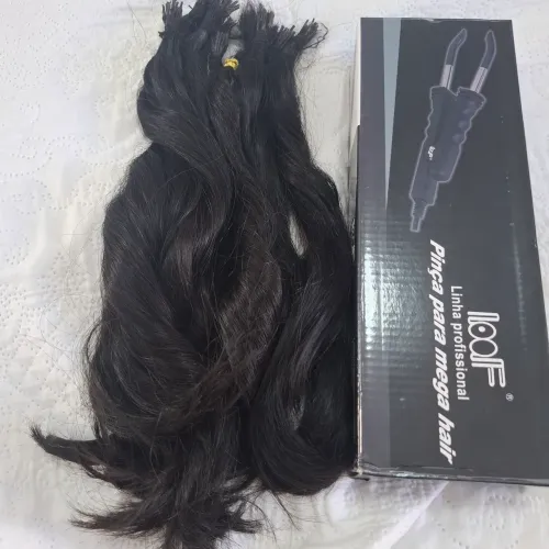 Mega hair + PINÇA de aplicação