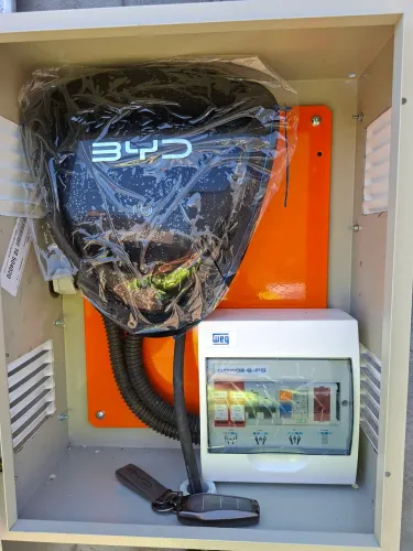 Quadro se proteção wallbox