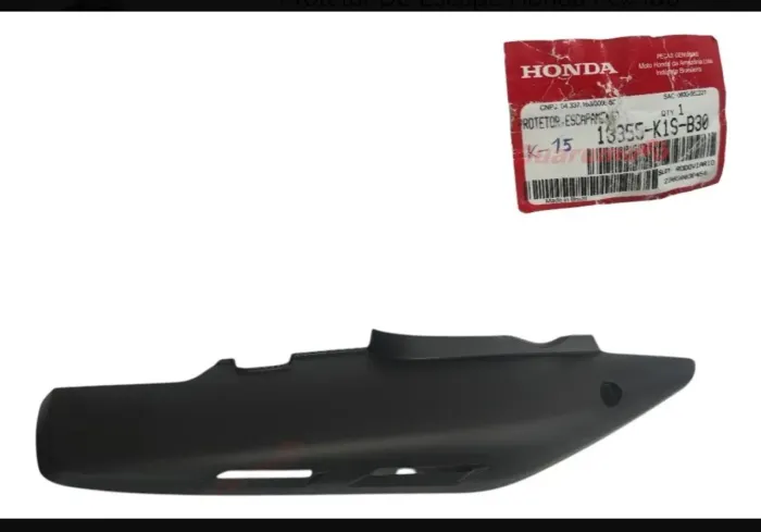 Protetor Escapamento Nxr 160 Bros 2022 A 2024 Original Honda