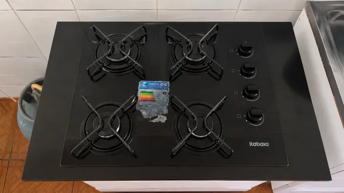 Balcão com cooktop