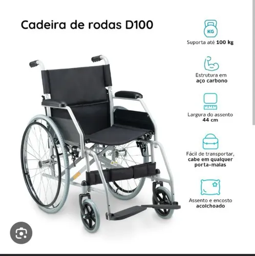 Cadeira de rodas nova