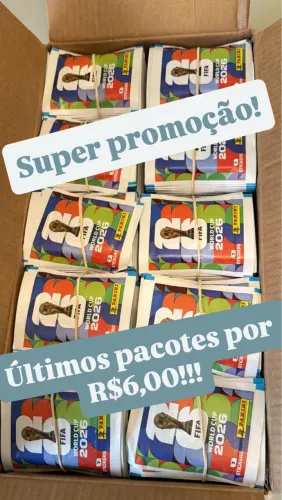 Pacotes de figurinha copa do mundo 2026