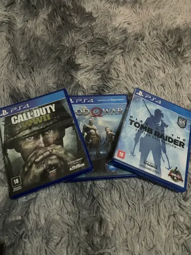 3 JOGOS DE PS4 ZERADOS! 