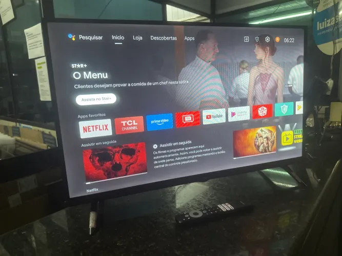 Smart tv 32 nova com garantia