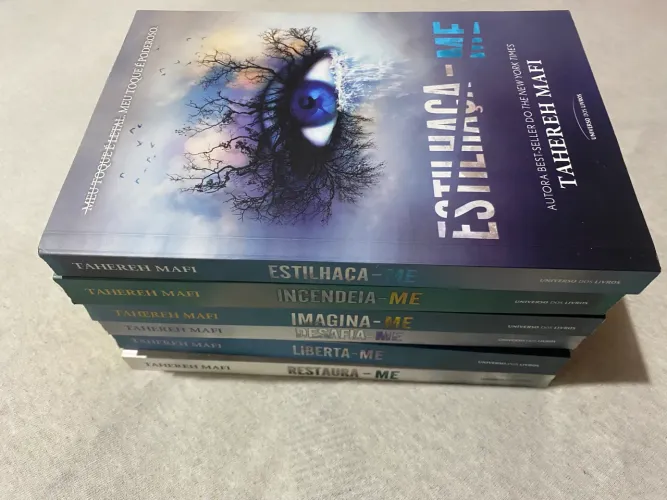 Box 6 livros Estilhça-me