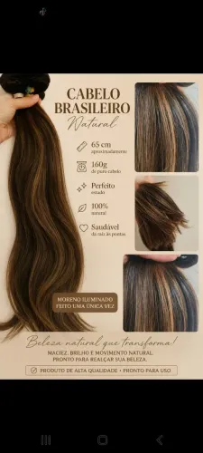 Cabelo Humano Brasileiro