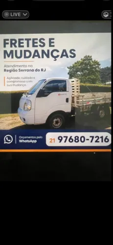 Mudanças e fretes