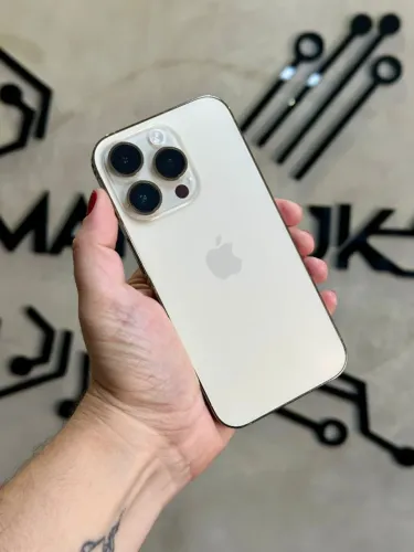 iPhone 14 Pro Gold - 256GB (nota + garantia)