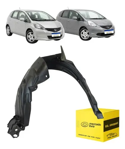 Parabarro Dianteiro Honda Fit Ex Cx Dx 2009 10 11 A 2014 Ld
