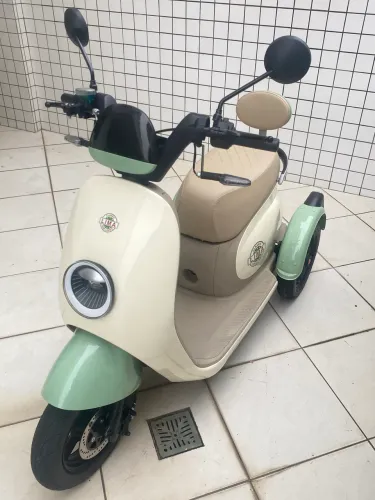 Triciclo elétrico autopropelido