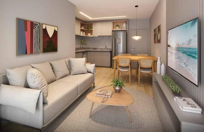 Apartamento 1 quarto + Office em Jardim Camburi - Vitória