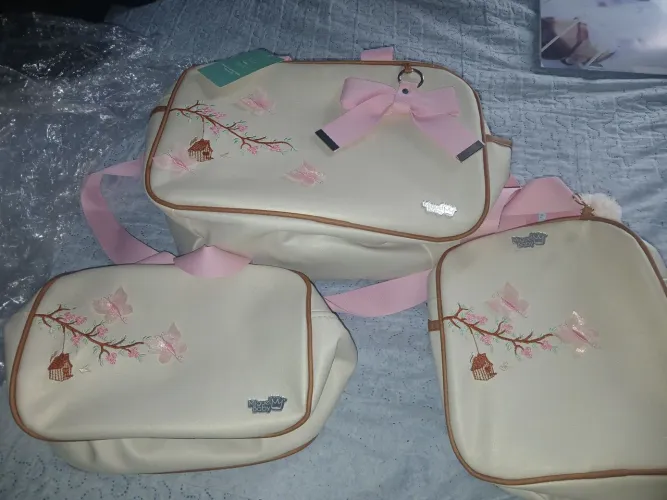 Bolsa maternidade 3 peças 