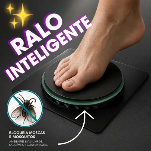 Ralo inteligente contra insetos 15x15 preto