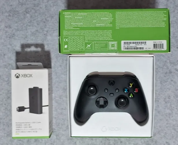 Controle Xbox Series X e Bateria Recarregavel Pkay e Charge Microsoft
