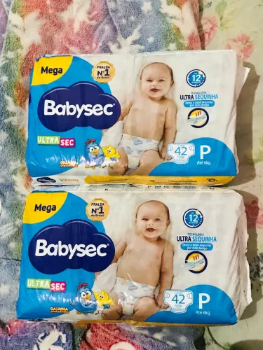 Fralda P babysec ultra sec 42 unidade