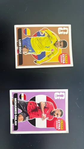 Figurinhas lengend original panini ( 2 figurinhas )