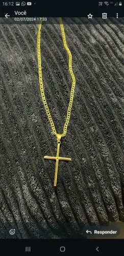 Cordão Ouro lindíssimo 
