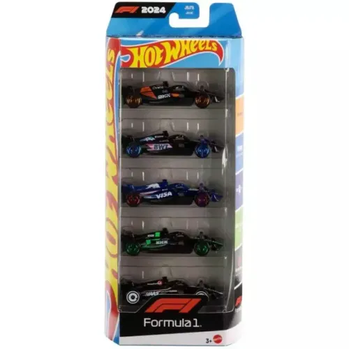 Five Pack F1 2024 Hot Wheels